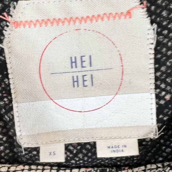 Anthropologie Hei Hei Nova Romper Black White Women Size XS - Picture 5 of 13